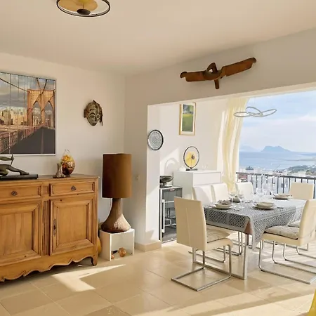 Blue Ark - Luxe Panorama Spectaculaire Sur Gibraltar Et Piscine, 10 Golfs Aux Environs Villa